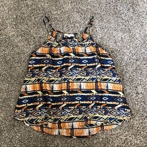 Silky Printed Tank Top